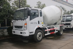重汽豪曼4方攪拌車(chē)